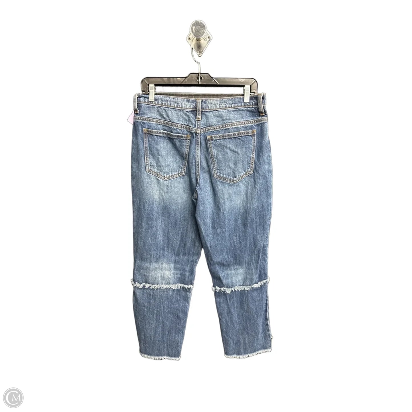 Jeans Cropped By Clothes Mentor In Blue Denim, Size: 6
