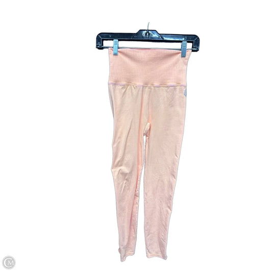 Athletic Leggings By Free People In Orange, Size: Xs