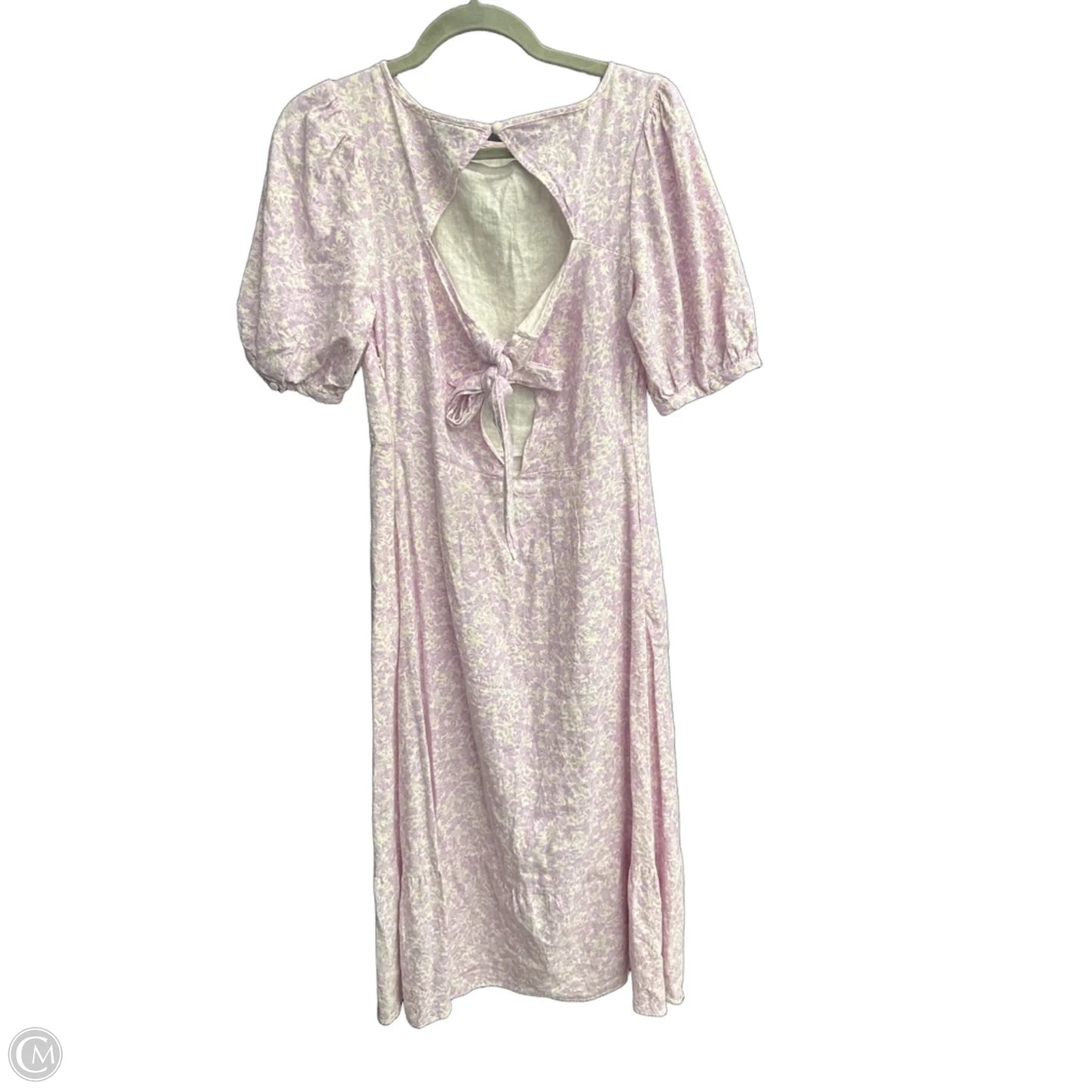 Dress Casual Maxi By Who What Wear In Purple & White, Size: Xs
