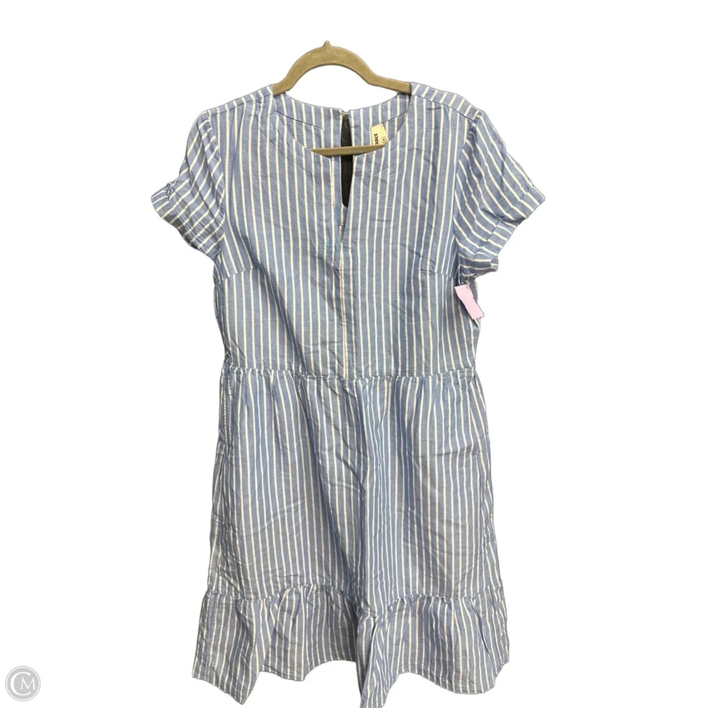 Dress Casual Midi By Pact In Striped Pattern, Size: M