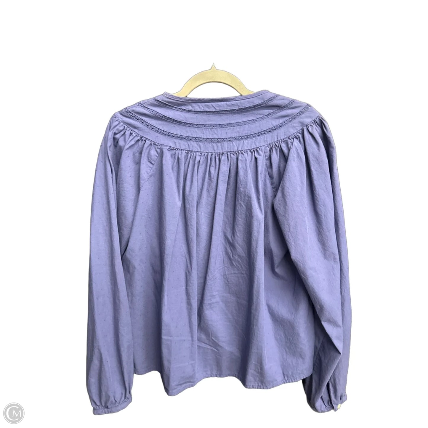 Top Long Sleeve By Universal Thread In Blue, Size: Xs
