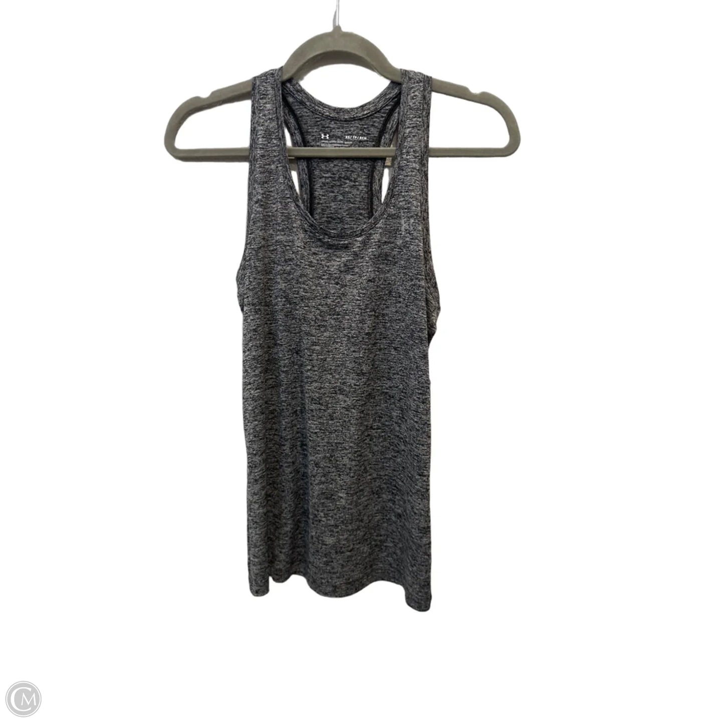 Athletic Tank Top By Under Armour In Grey, Size: Xs