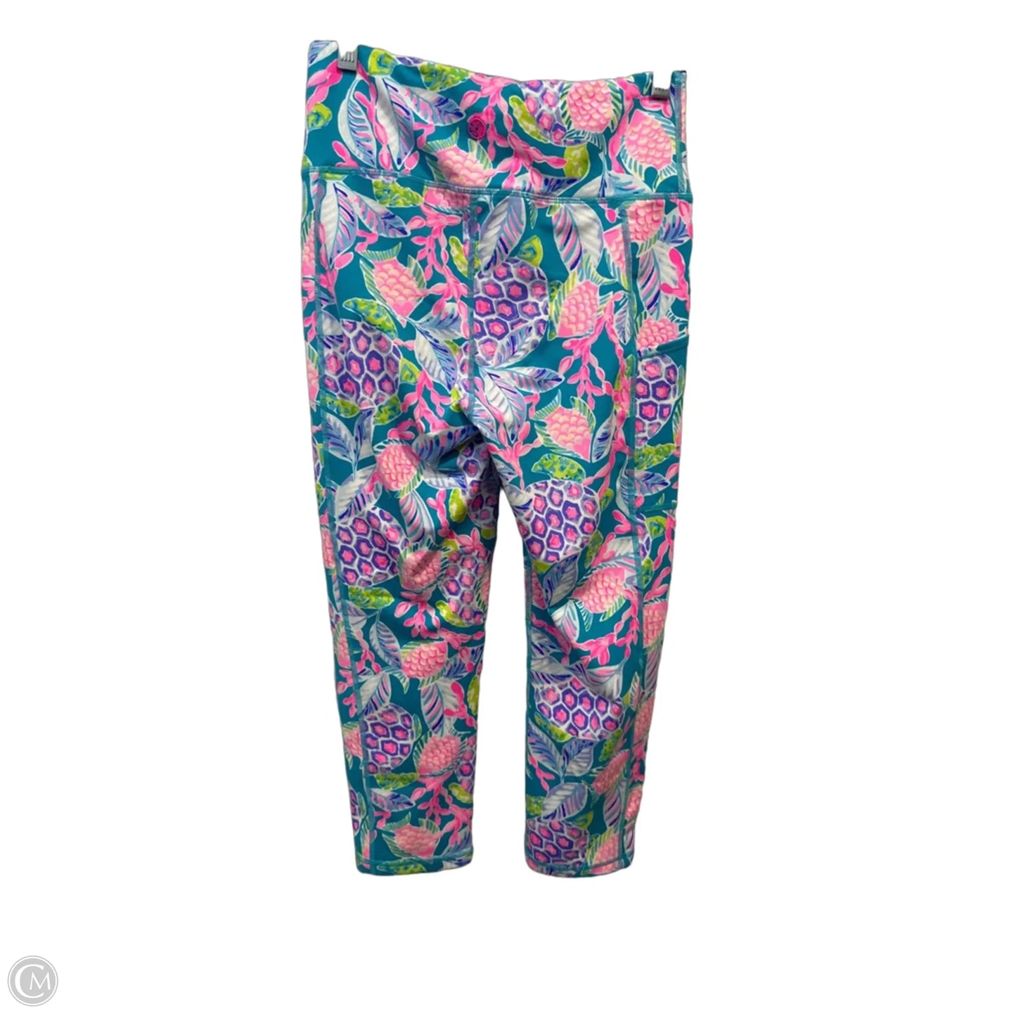 Pants Designer By Lilly Pulitzer In Tropical Print, Size: M