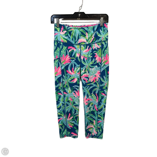 Pants Designer By Lilly Pulitzer In Tropical Print, Size: M