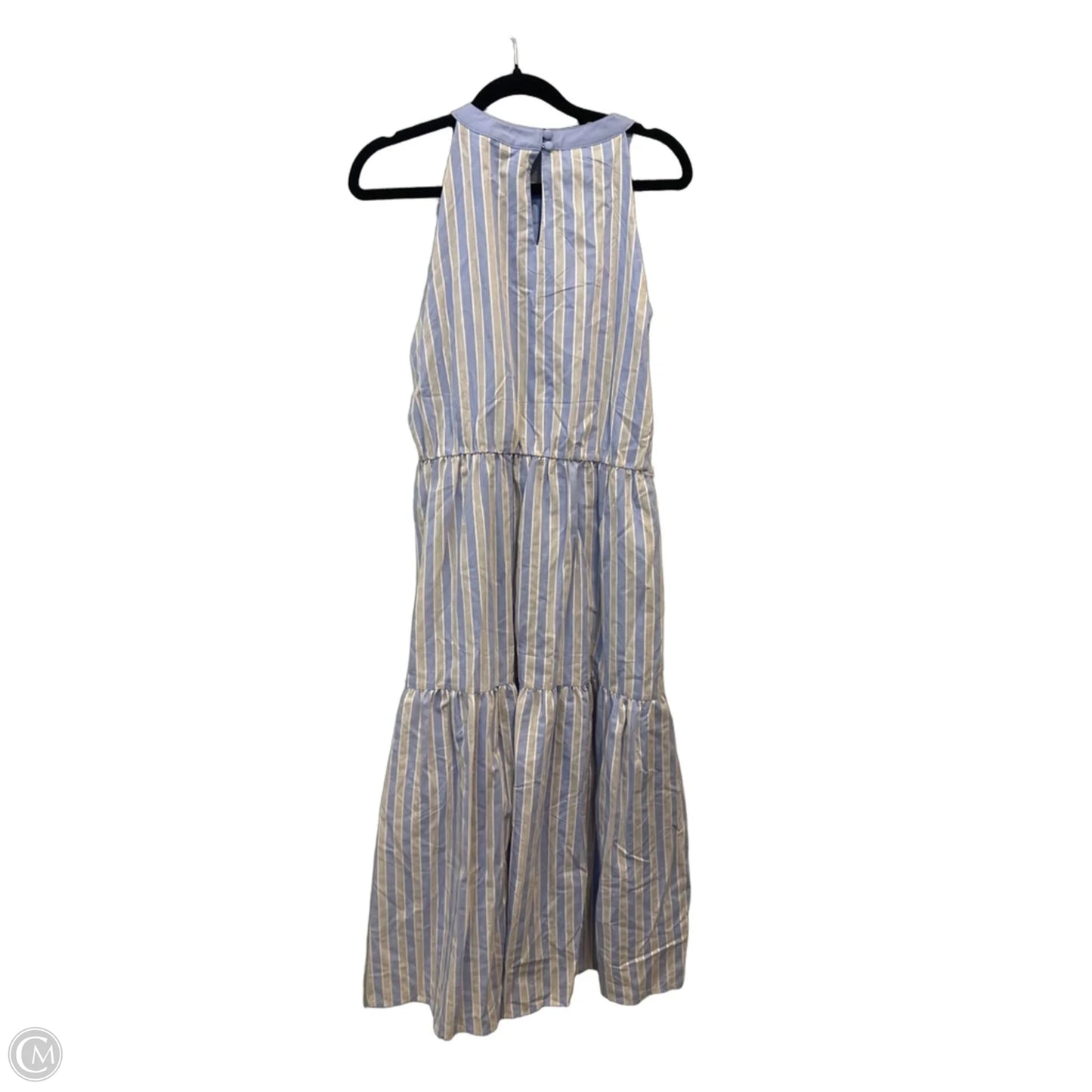Dress Casual Midi By Zesica In Striped Pattern, Size: M