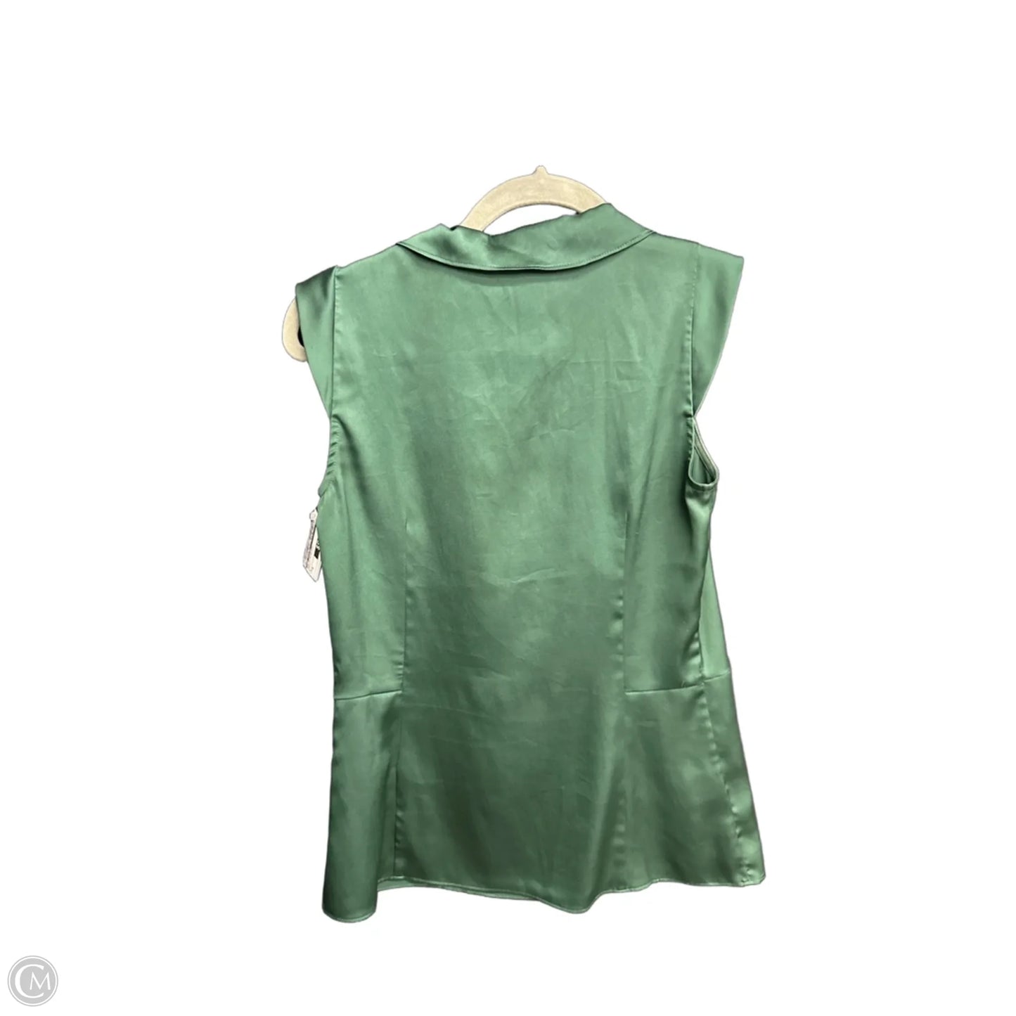 Top Sleeveless By Ann Taylor In Green, Size: 0