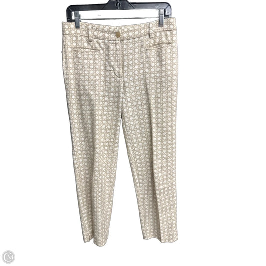 Pants Dress By Ann Taylor In Tan & White, Size: 2