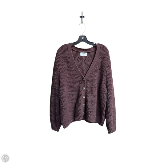 Cardigan By Old Navy In Brown, Size: Xl