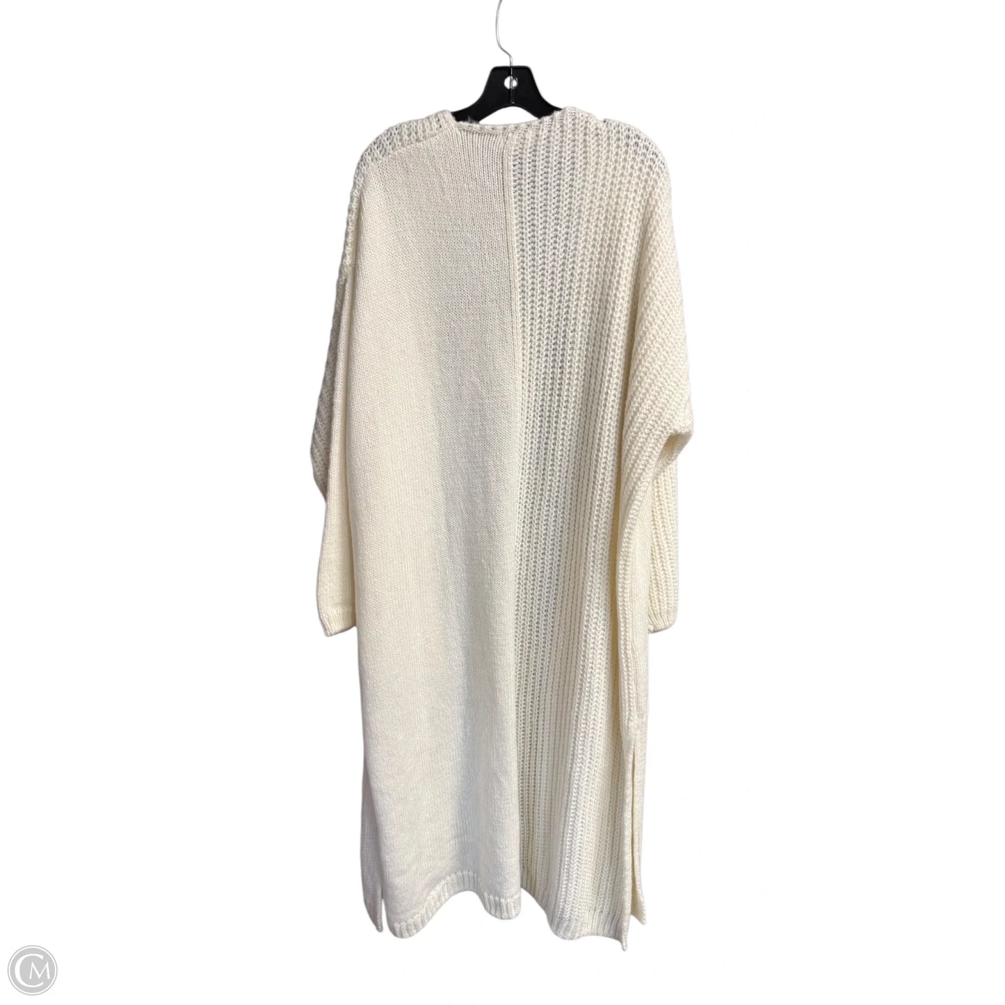 Cardigan By Topshop In Cream, Size: L