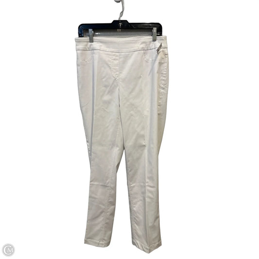 Pants Dress By Multiples In White, Size: 10