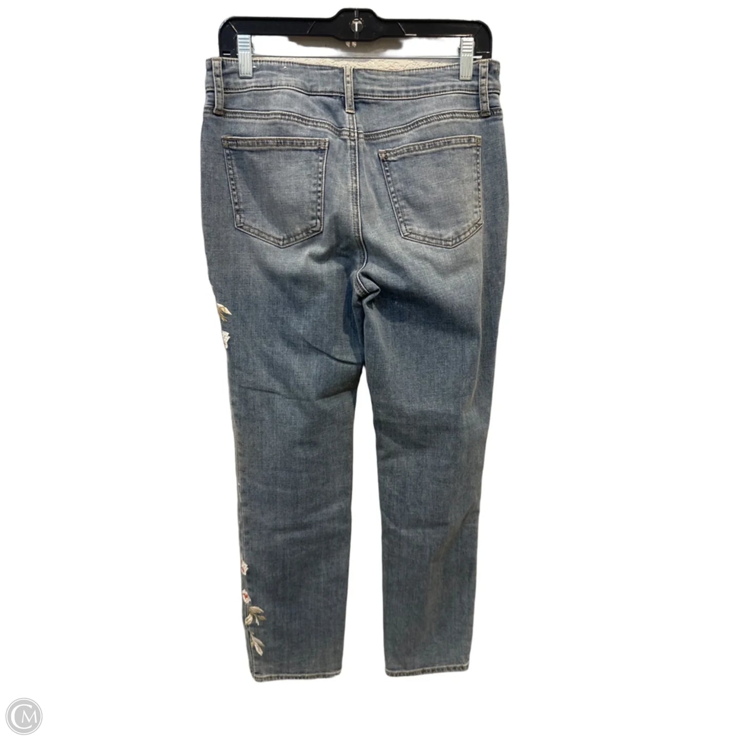 Jeans Boyfriend By Chicos In Blue Denim, Size: 4