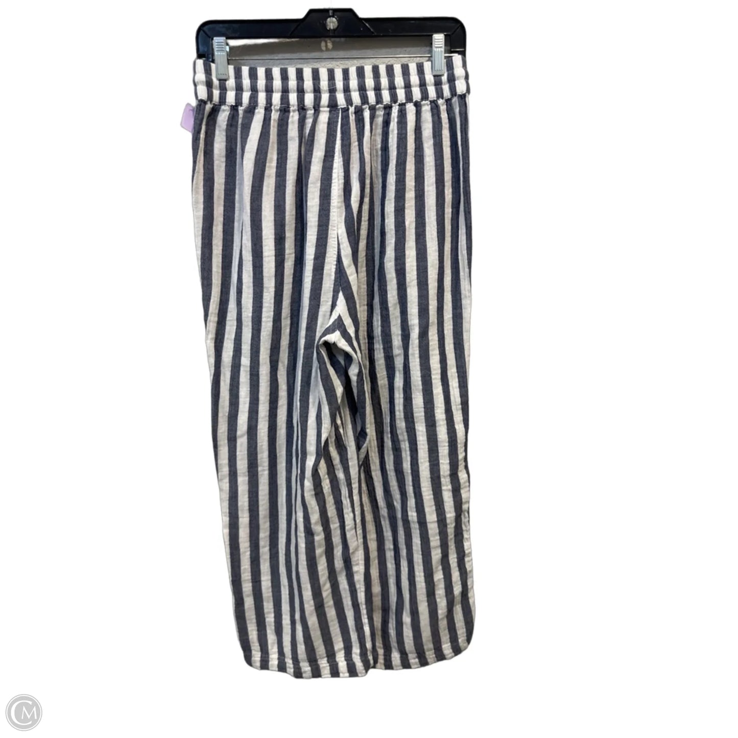 Pants Linen By St Johns Bay In Striped Pattern, Size: S