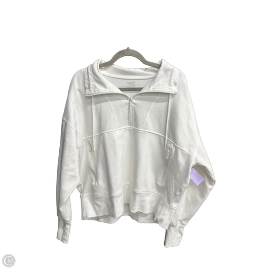 Athletic Jacket By Old Navy In White, Size: 2x