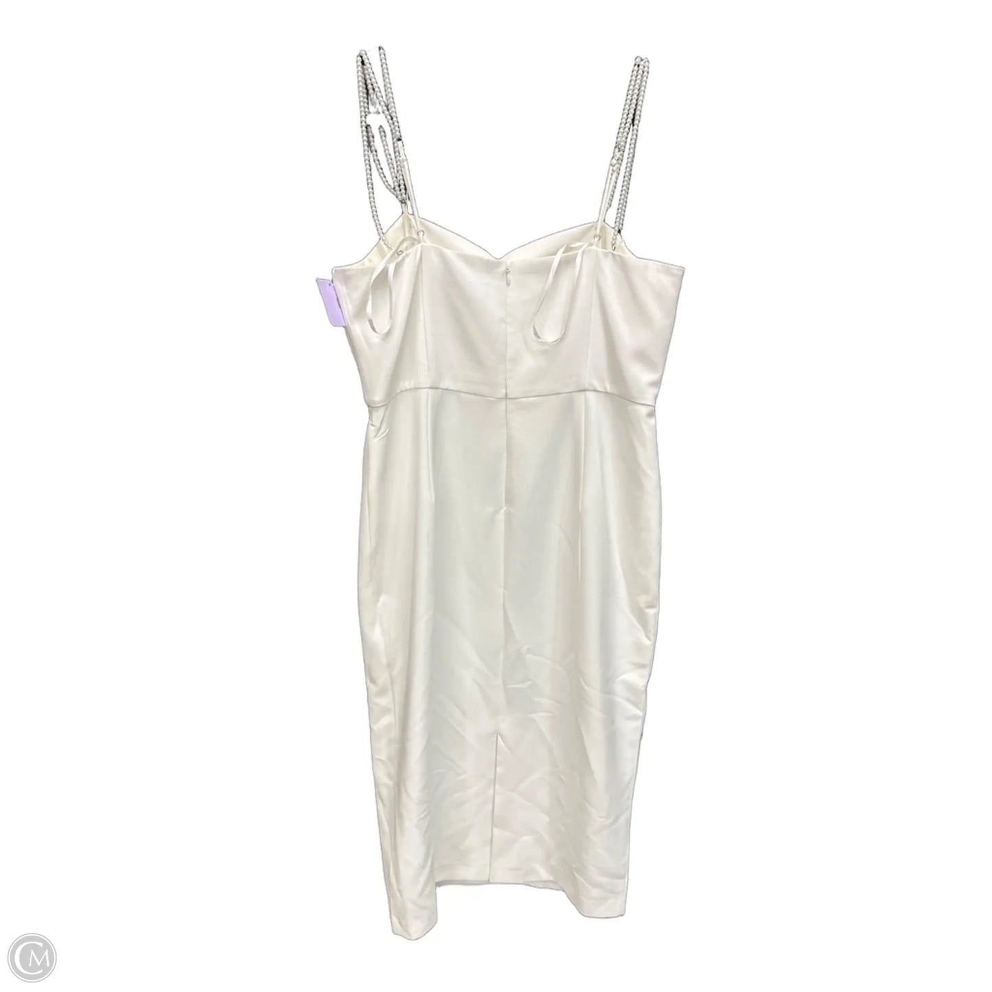 Dress Party Midi By Antonio Melani In White, Size: 14