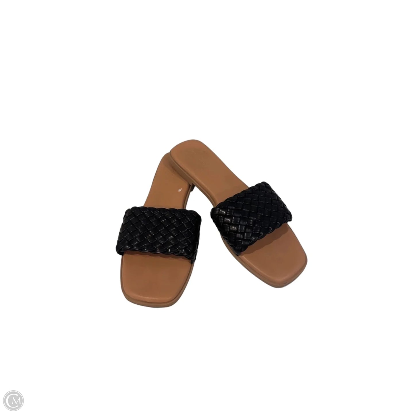 Sandals Flats By Old Navy In Black & Tan, Size: 9