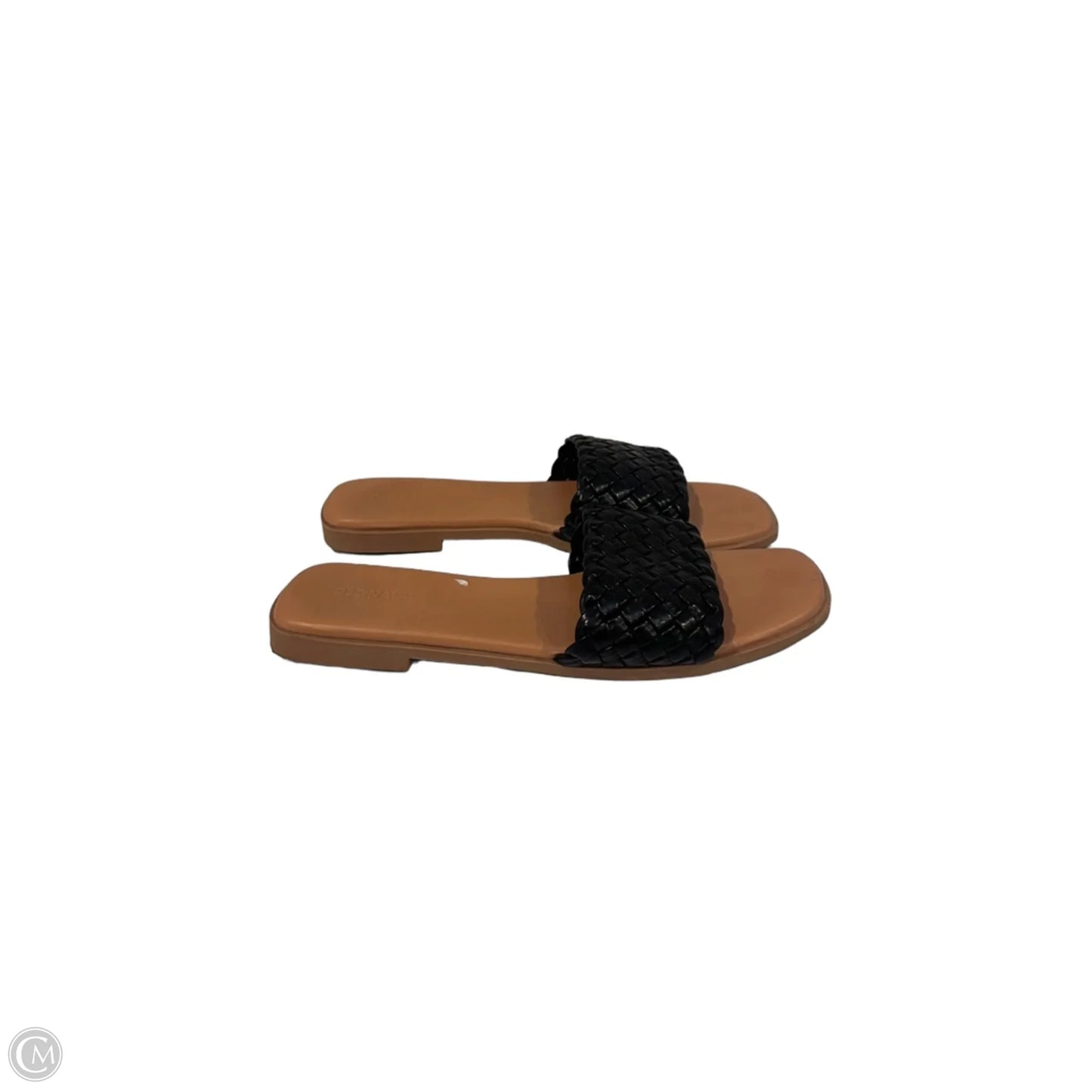 Sandals Flats By Old Navy In Black & Tan, Size: 9