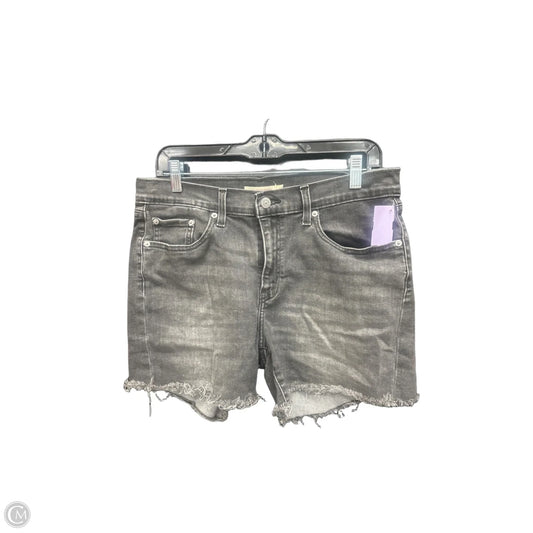 Shorts By Levis In Black Denim, Size: 10