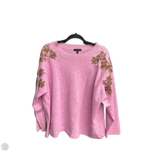 Sweater By J. Crew In Pink, Size: Xl