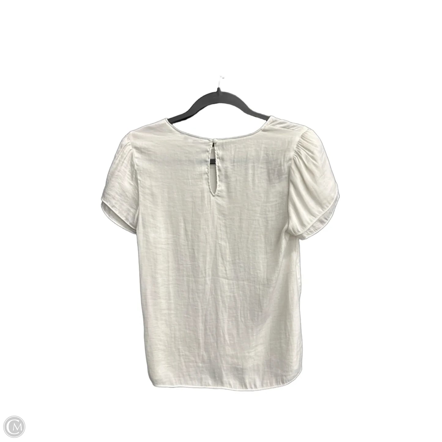 Top Short Sleeve By Naked Zebra In White, Size: S