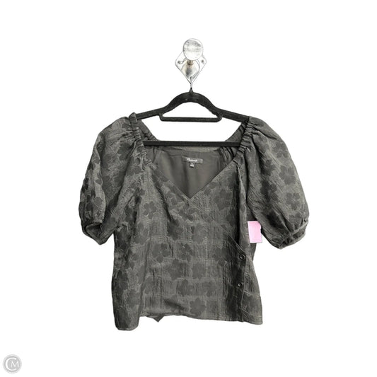 Top Short Sleeve By Madewell In Black, Size: Xs