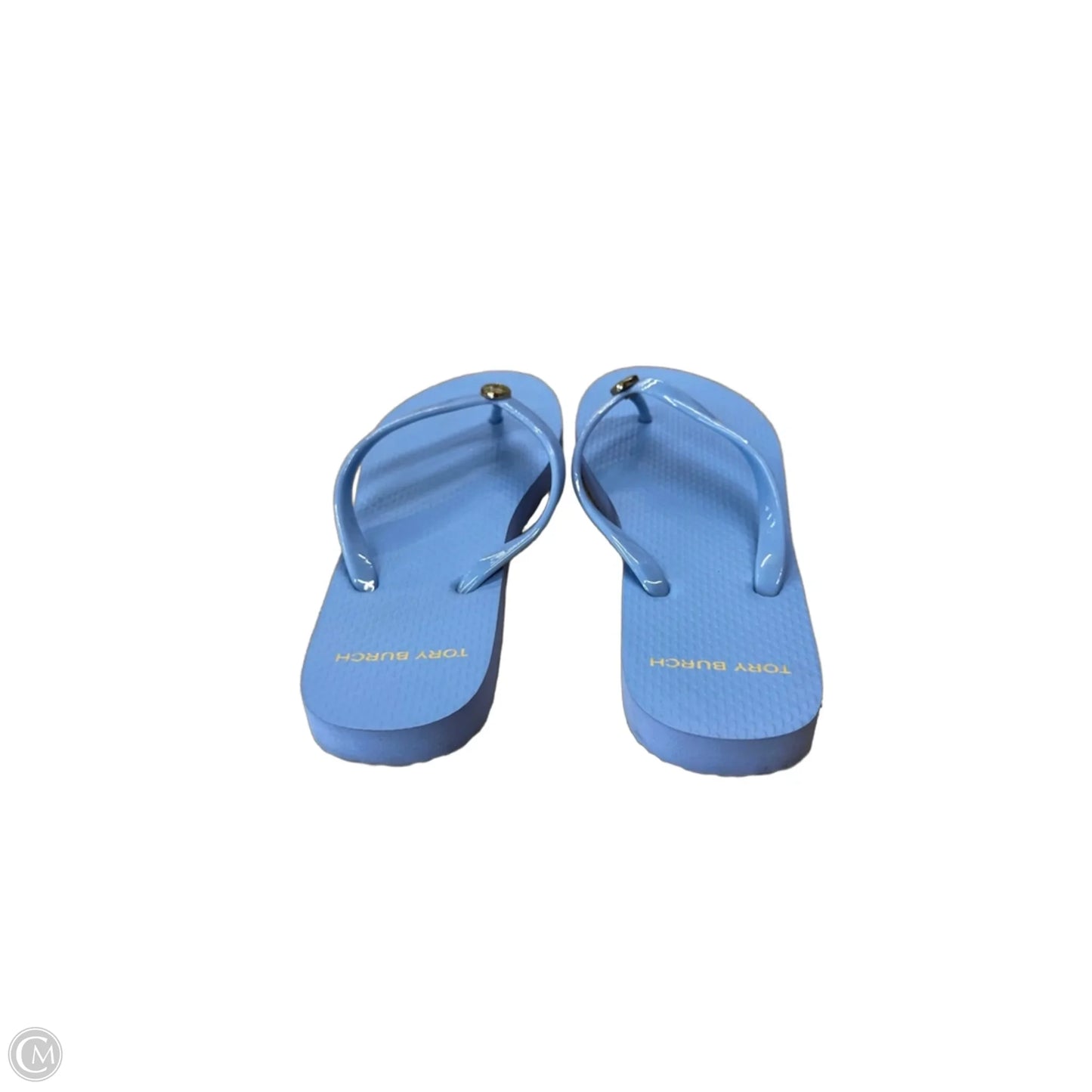 Sandals Designer By Tory Burch In Blue, Size: 6