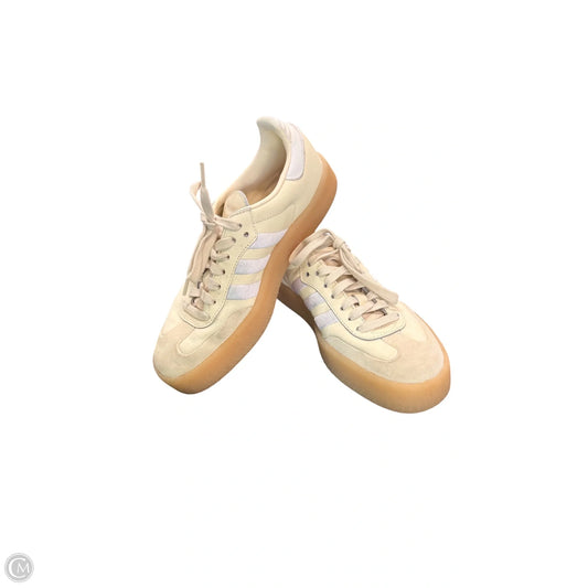 Shoes Sneakers By Adidas In Tan, Size: 7