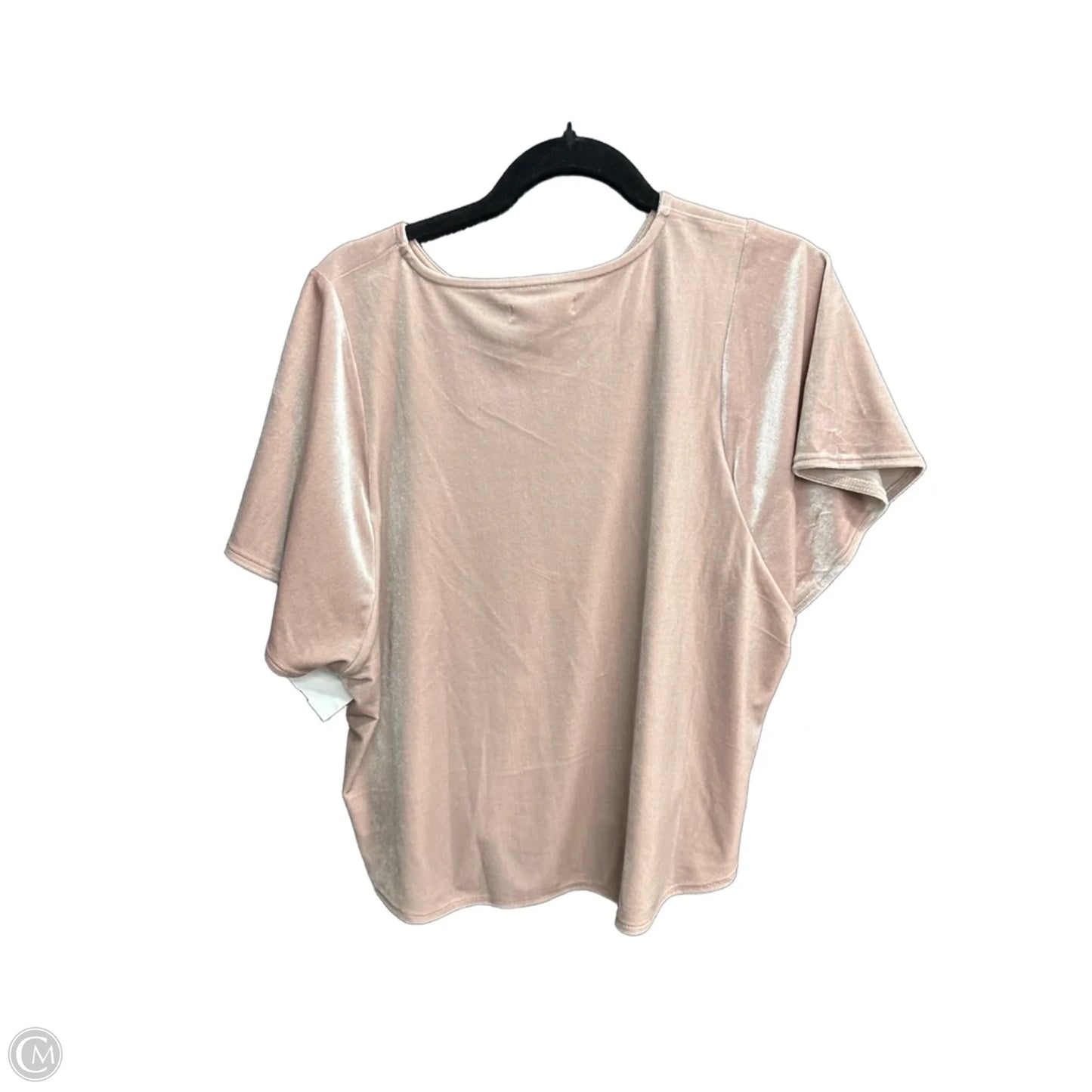 Top Short Sleeve By Madewell In Pink, Size: L