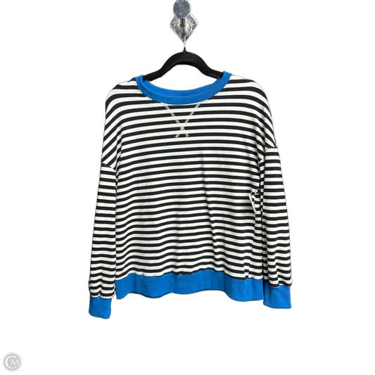 Top Long Sleeve By Btfbm In Striped Pattern, Size: M