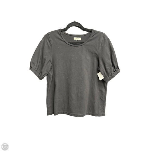 Top Short Sleeve By Madewell In Black, Size: M