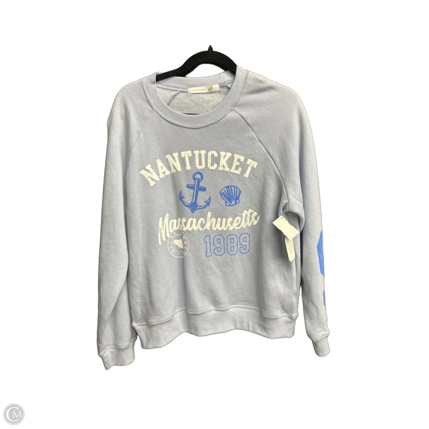 Sweatshirt Crewneck By Altard State In Blue, Size: S