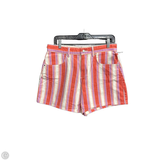 Shorts By Zara In Striped Pattern, Size: 8