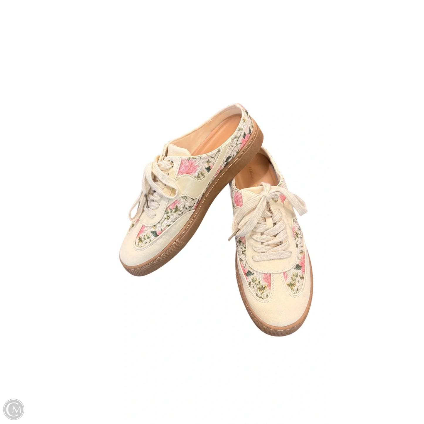 Shoes Sneakers By Maurices In Floral Print, Size: 8.5
