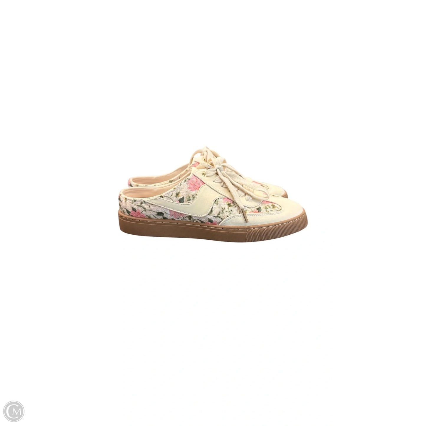 Shoes Sneakers By Maurices In Floral Print, Size: 8.5