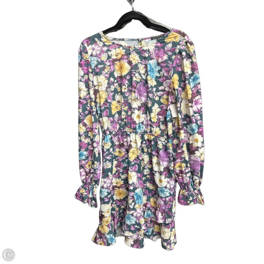 Dress Casual Midi By Staccato In Floral Print, Size: M