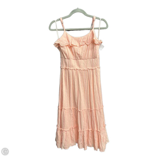 Dress Casual Maxi By Versona In Pink, Size: S