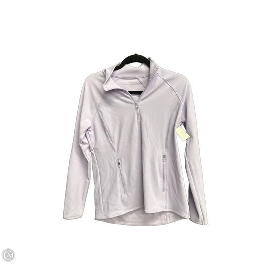Athletic Jacket By Talbots In Purple, Size: S