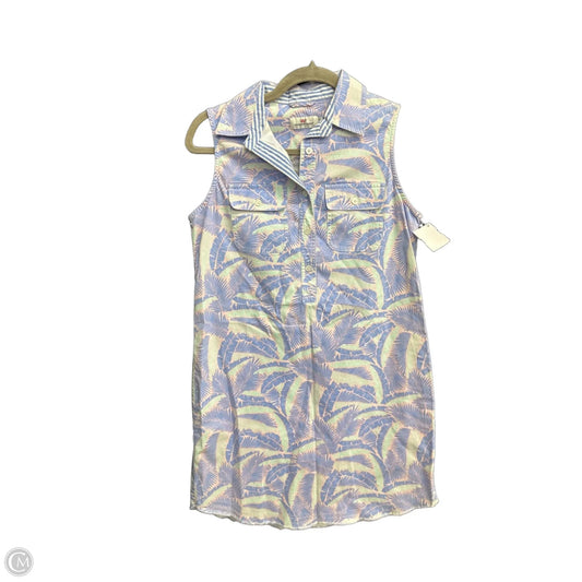 Dress Casual Midi By Vineyard Vines In Pink & Purple, Size: 2