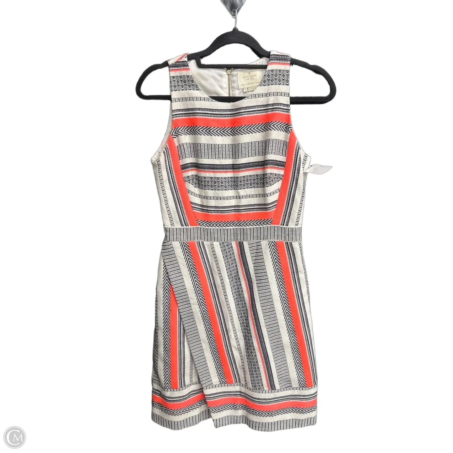 Dress Designer By Kate Spade In Black & White, Size: 4