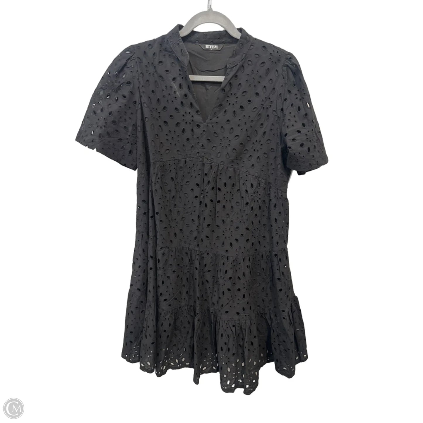 Dress Casual Midi By Btfbm In Black, Size: M