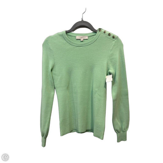 Sweater By Loft In Green, Size: S