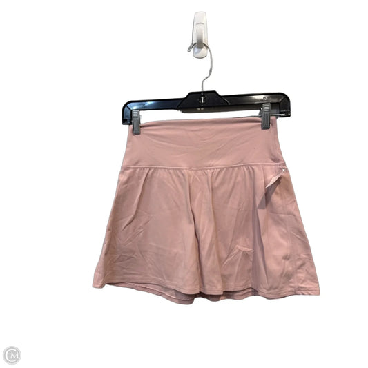 Athletic Skirt By Lululemon In Pink, Size: 6