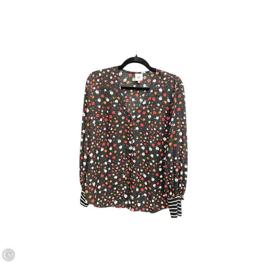 Blouse Long Sleeve By Cabi In Black, Size: S