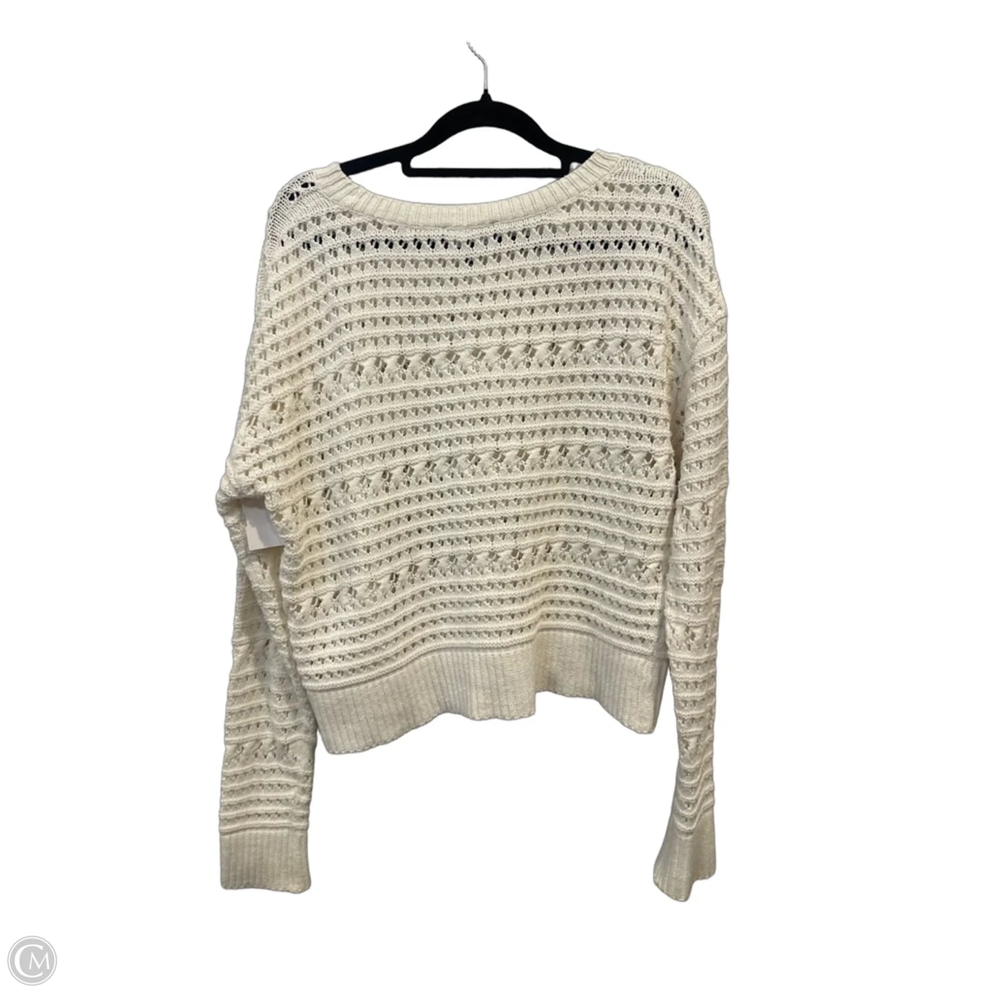 Sweater By Express In White, Size: S
