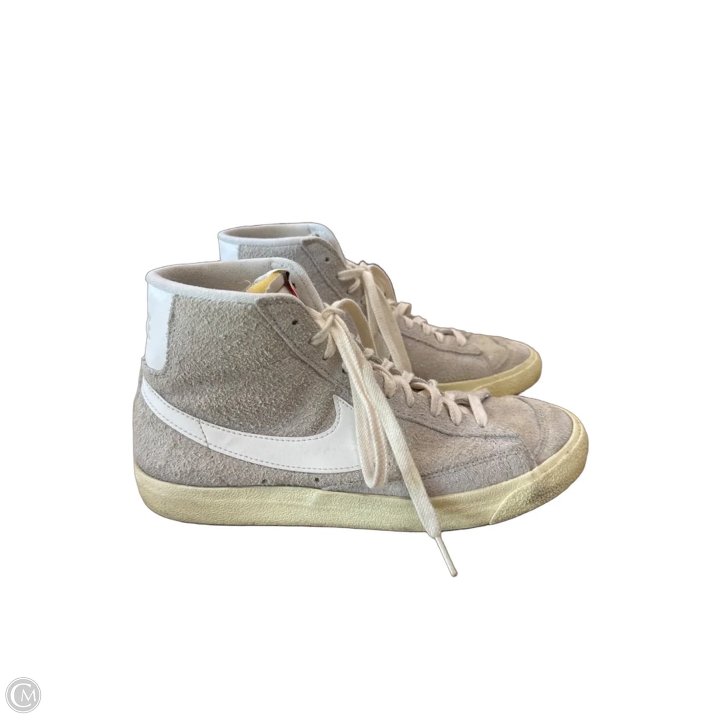 Shoes Sneakers By Nike In Grey, Size: 10