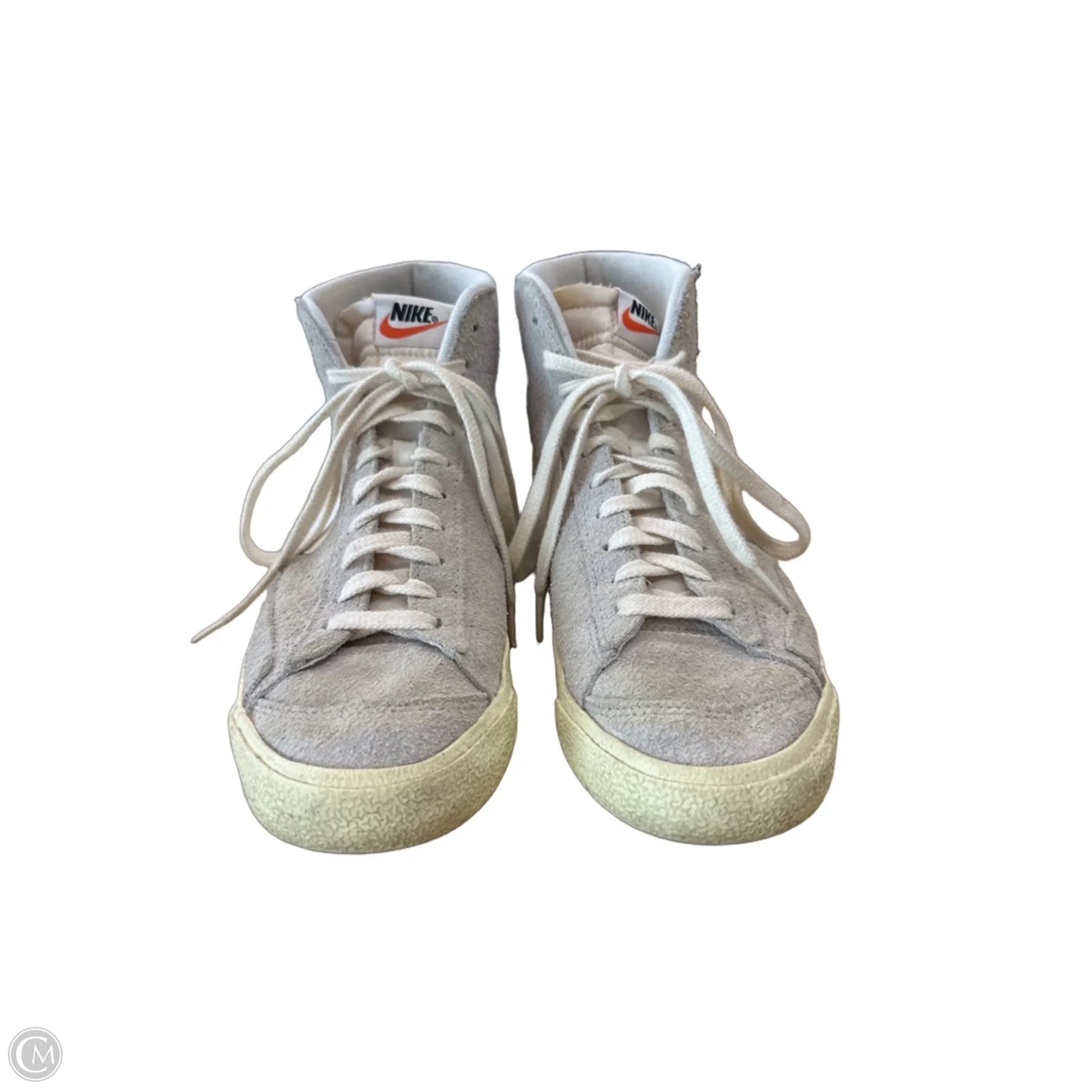 Shoes Sneakers By Nike In Grey, Size: 10