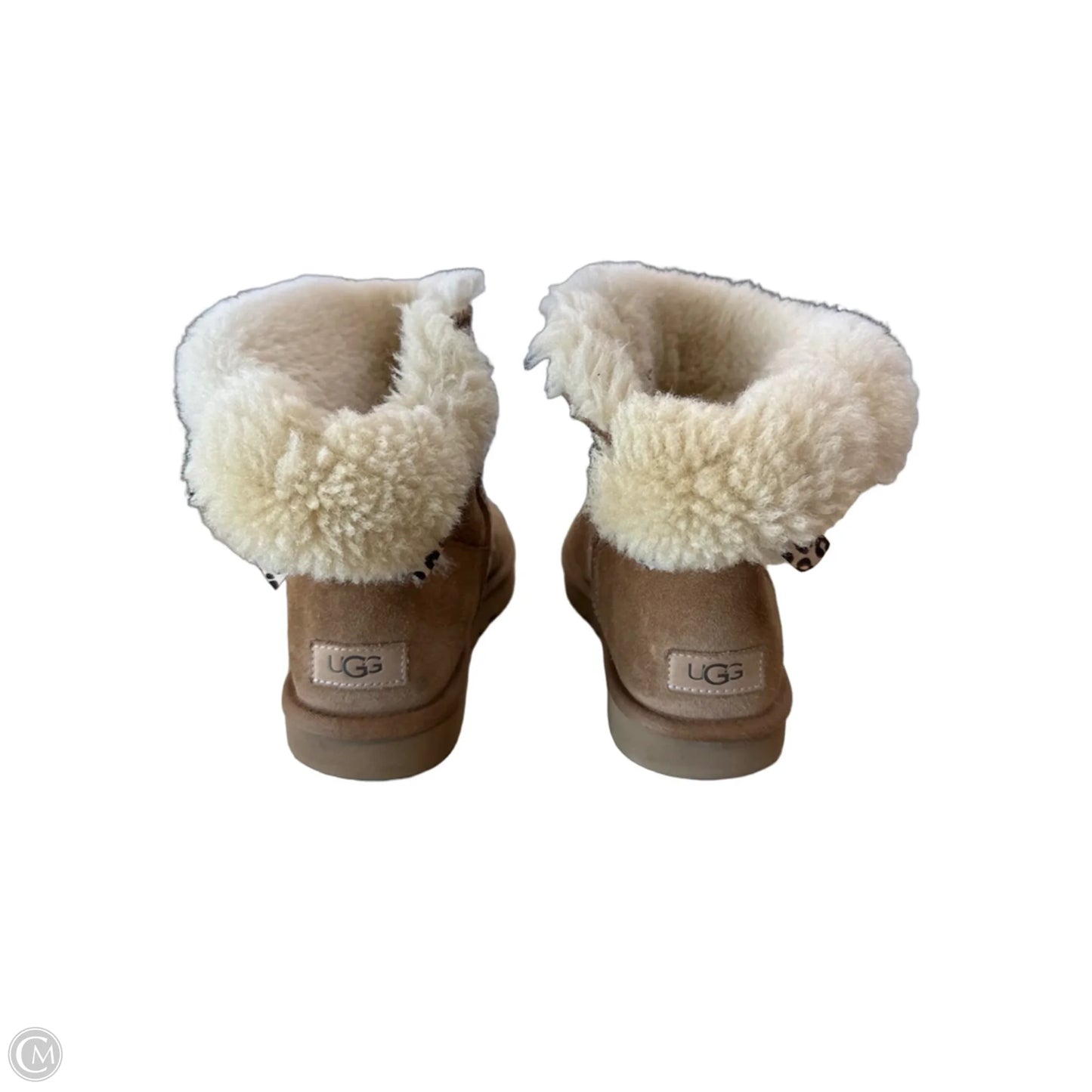 Boots Designer By Ugg In Brown, Size: 10
