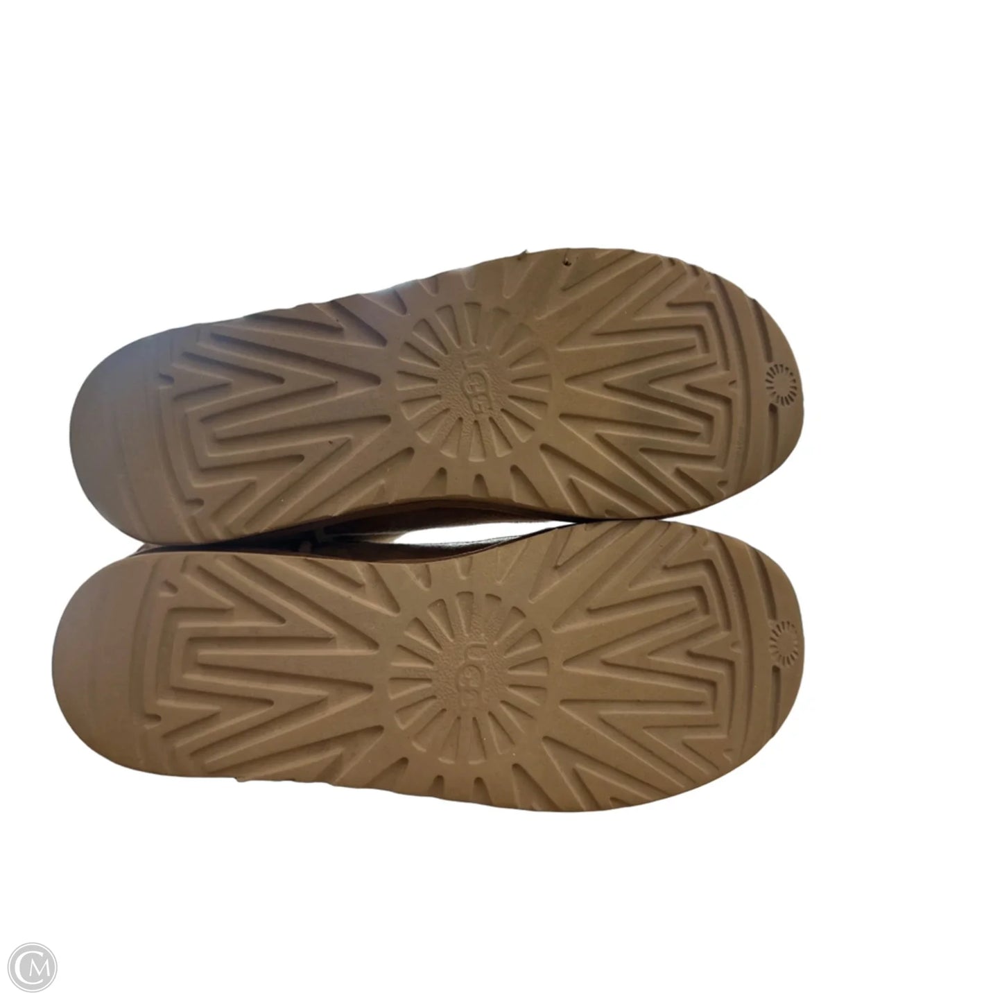 Boots Designer By Ugg In Brown, Size: 10