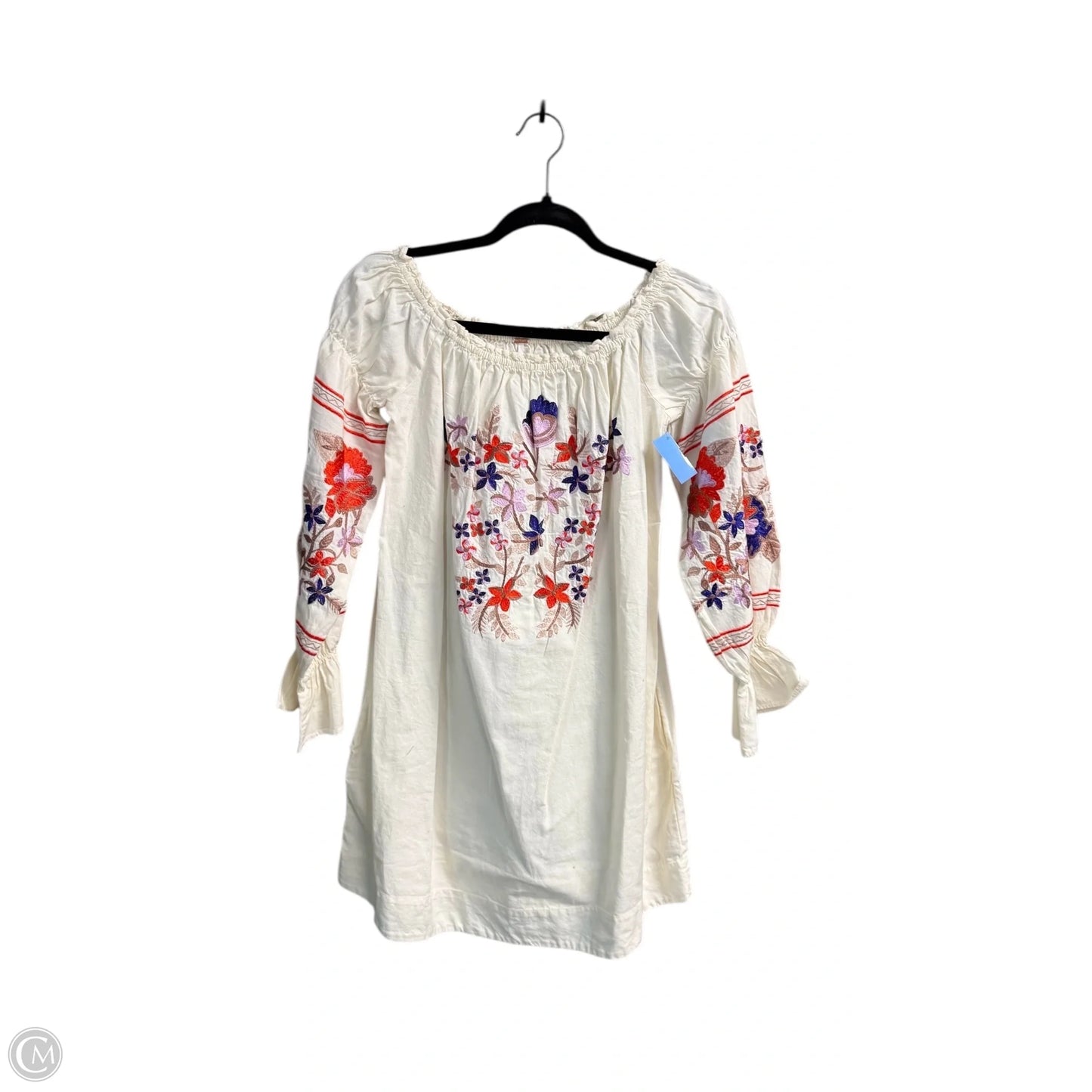 Tunic Long Sleeve By Free People In Cream, Size: Xs