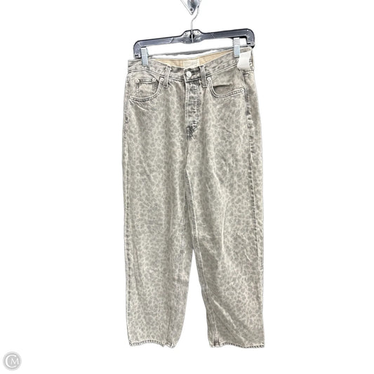 Jeans Wide Leg By Universal Thread In Leopard Print, Size: 2