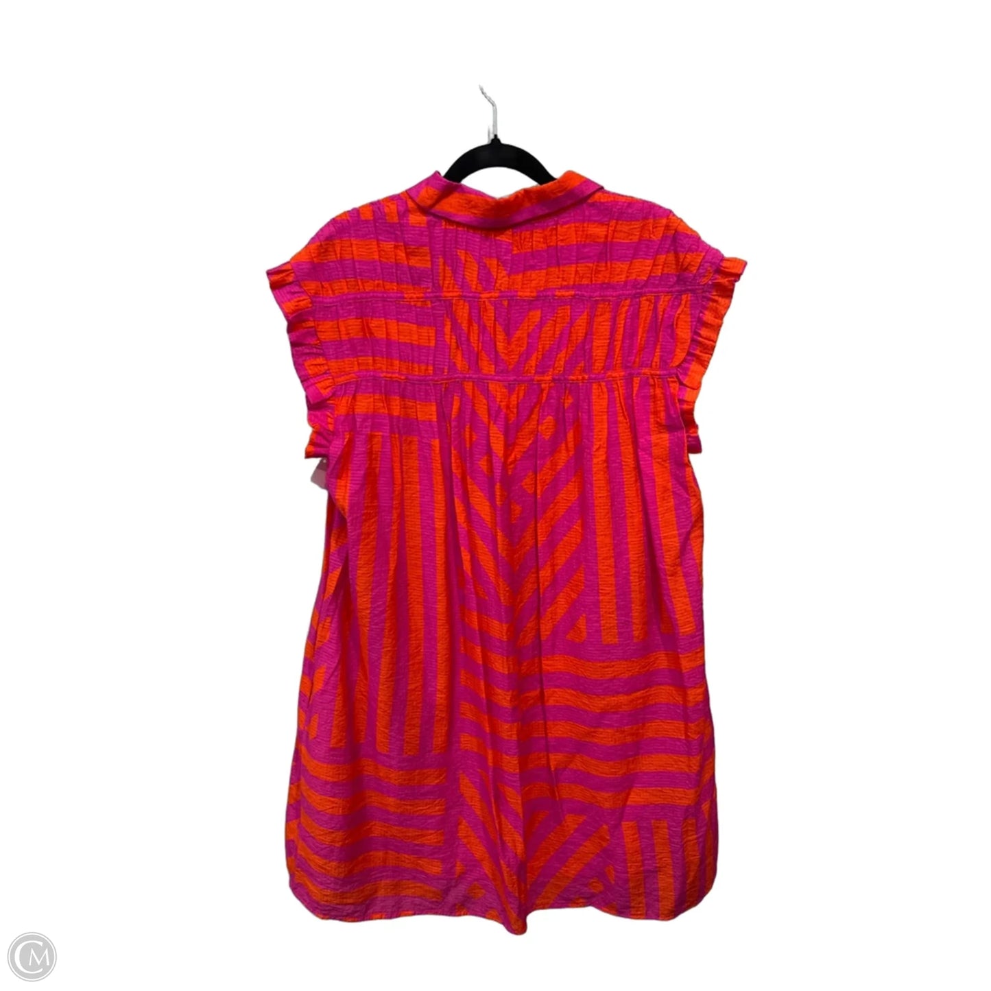 Dress Casual Midi By Thml In Pink & Red, Size: S